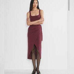 Aritzia Wilfred Saturn Midi Dress
